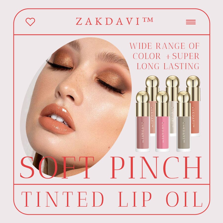 Zakdavi™ Soft Pinch Tinted Lip Oil